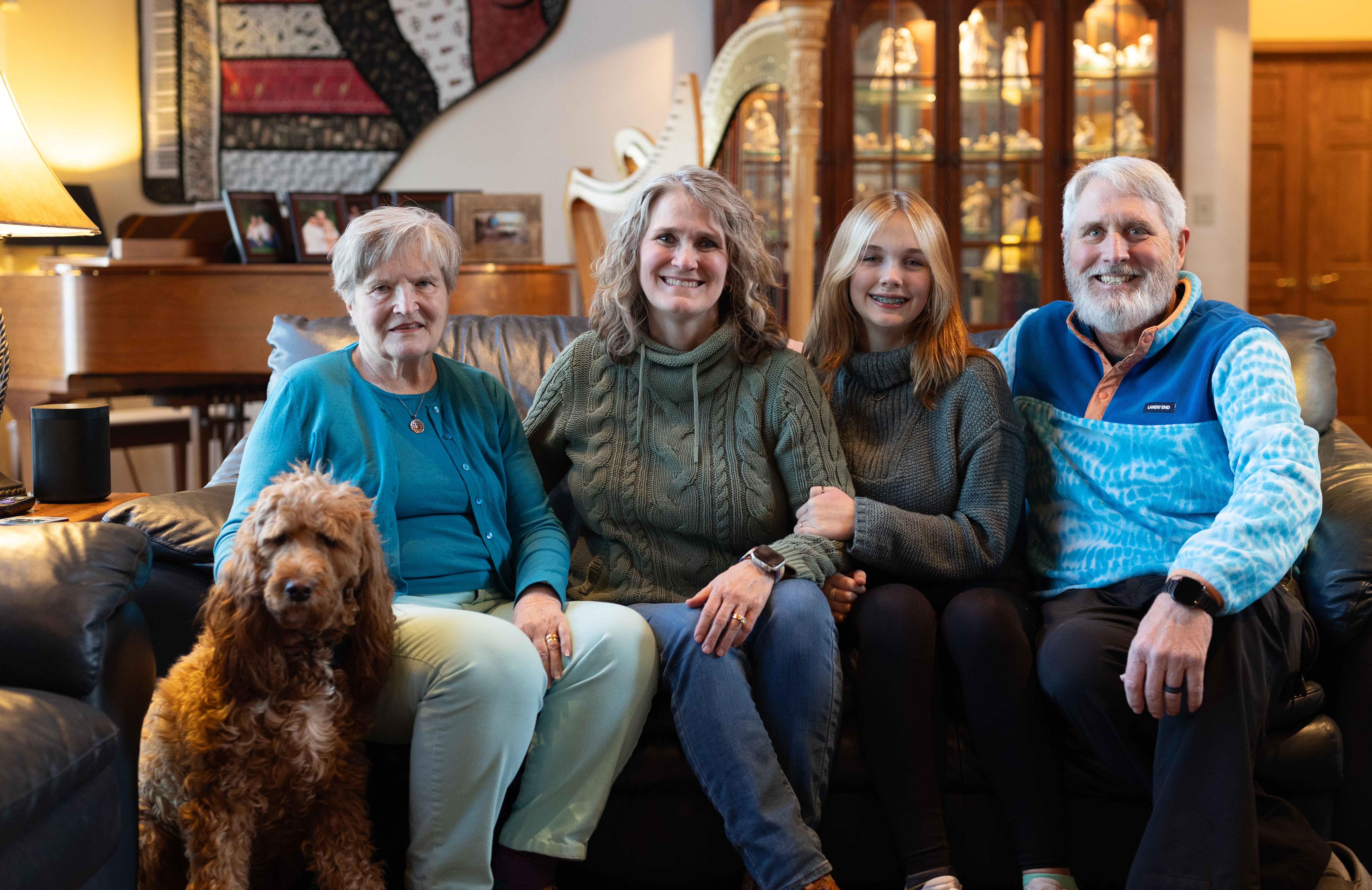 Kari Wolf and family