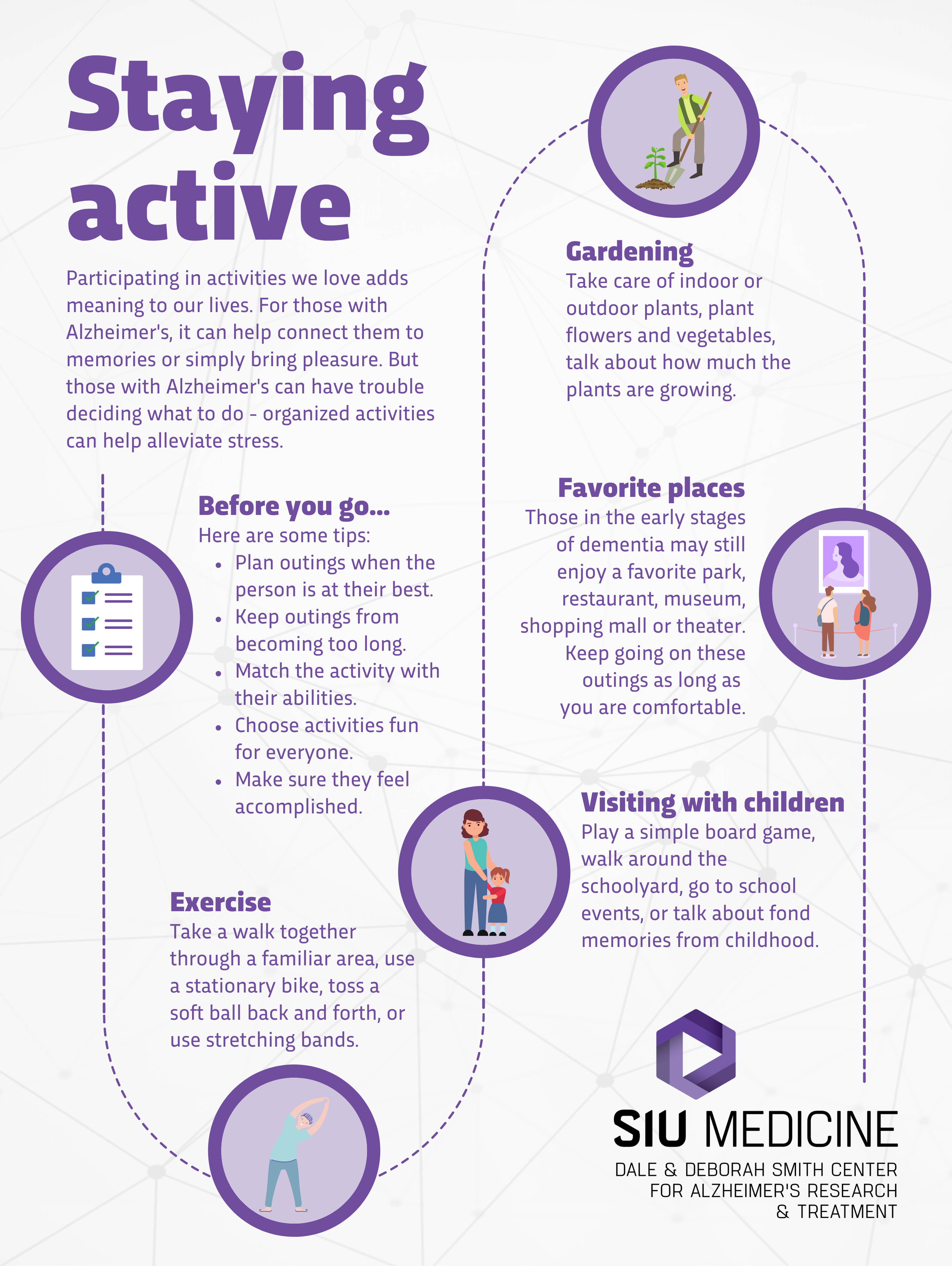 Staying active with dementia
