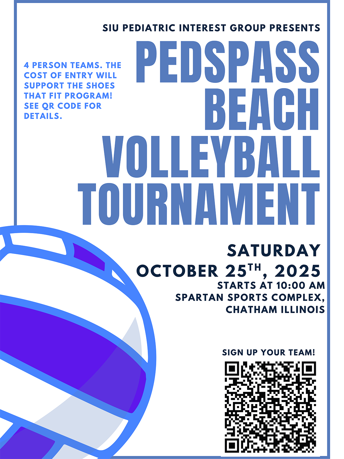 Volleyball tournament promo