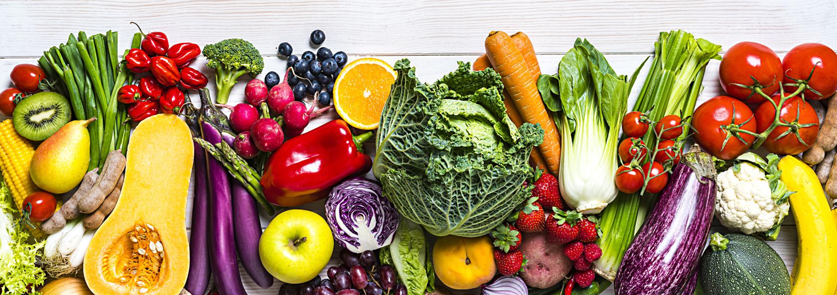 Photo of fruits and veggies