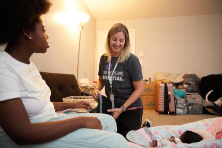 Nurse family partnership visit