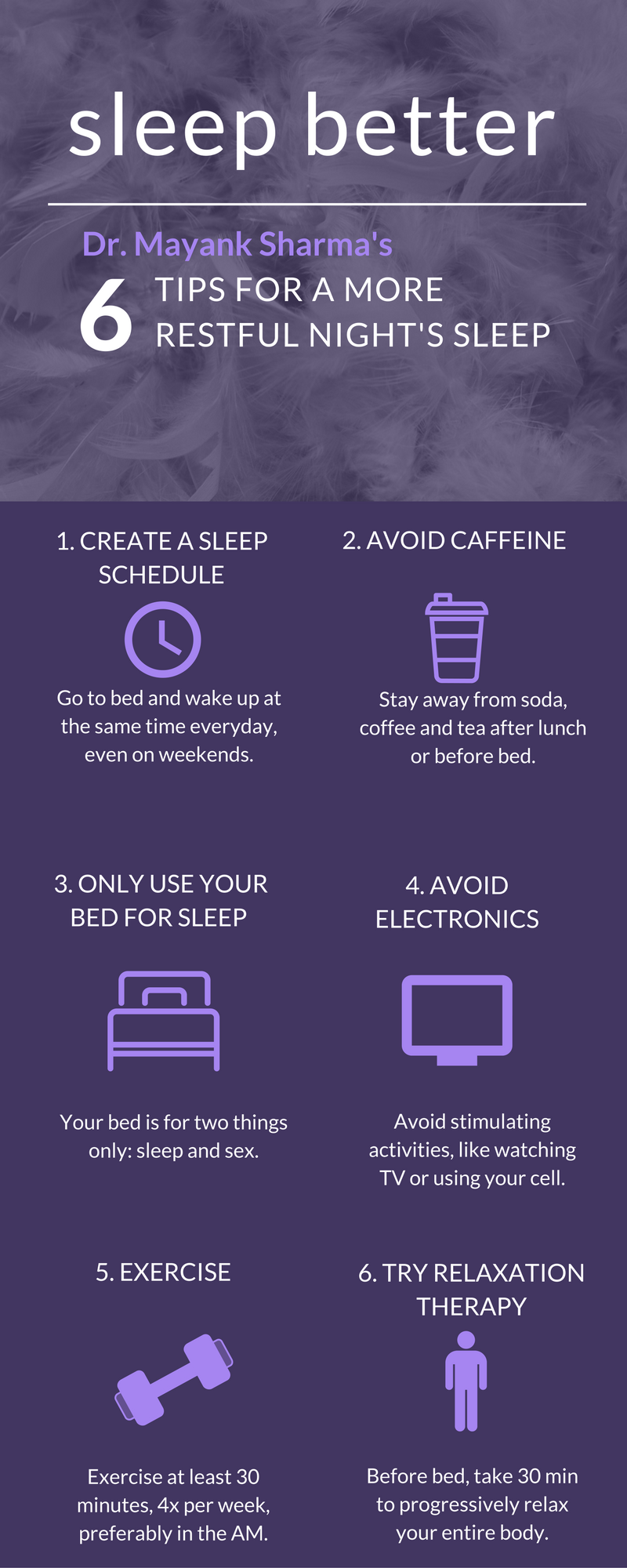 Tips for a Good Night's Sleep